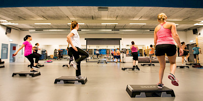 Step instructeur bij Sportcentrum VU