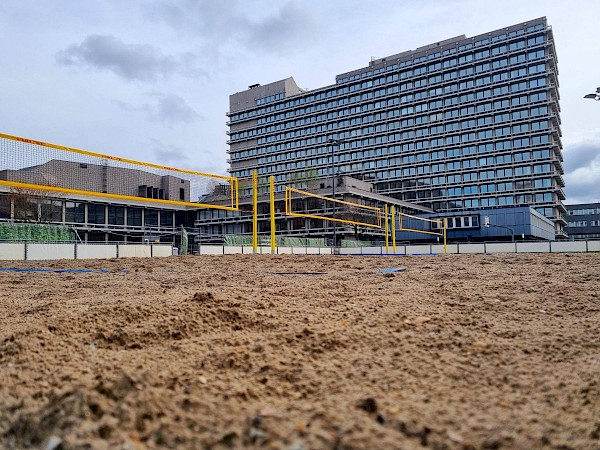 Beachvolleyball courts