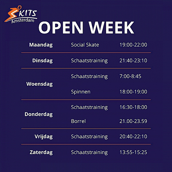 Open week van de studentsportvereniging SKITS