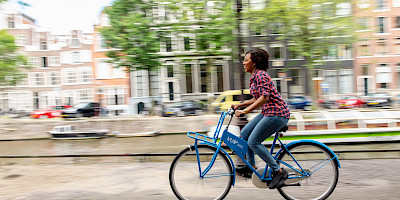 VU in beweging: Fiets naar je werk dag